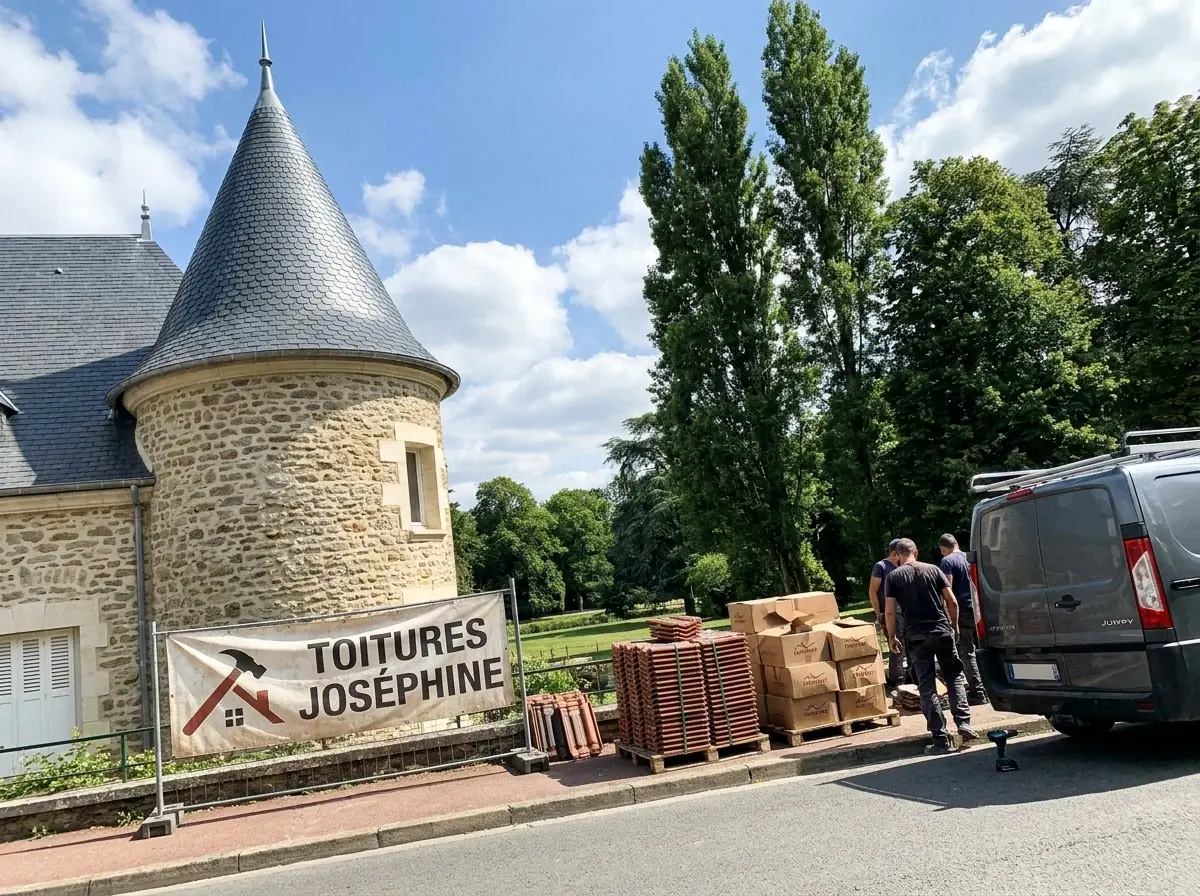 Toiture terminée à Rueil-Malmaison, Toitures Joséphine